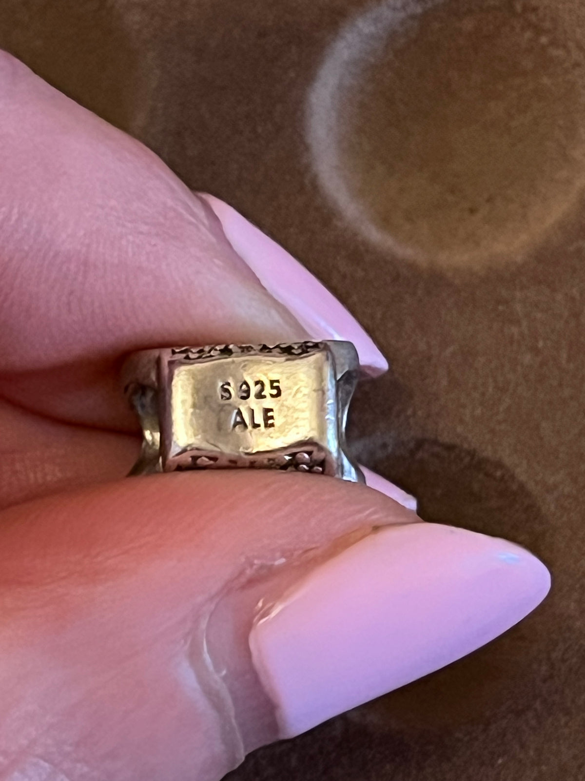 Pandora paved paw print charm