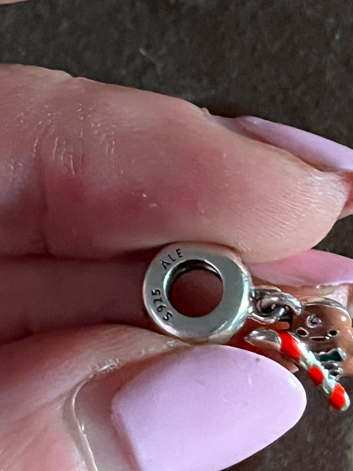Pandora gingerbread man charm