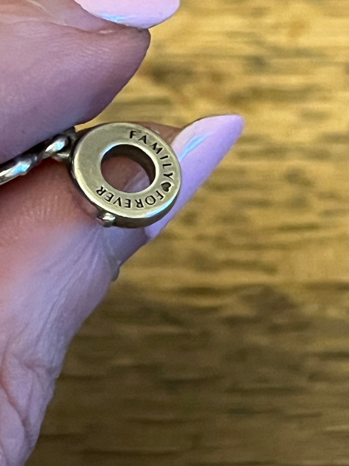 Pandora family tree charm