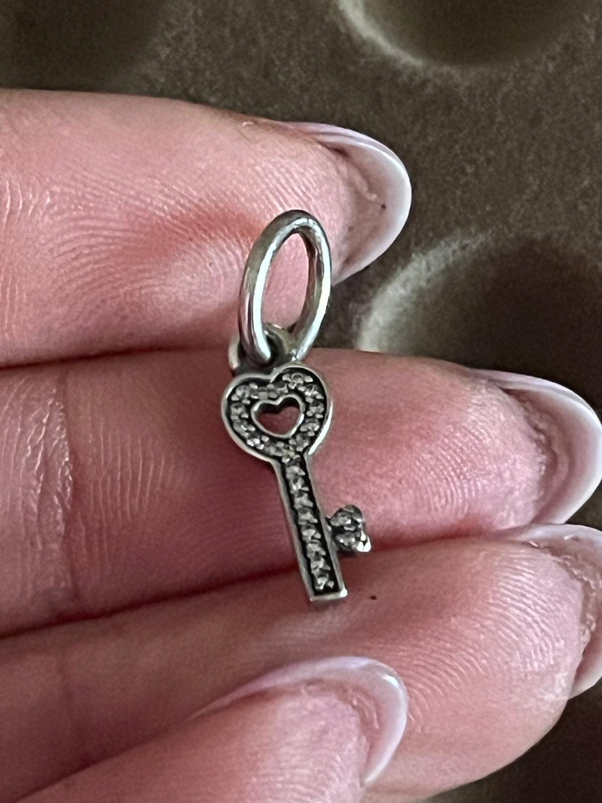 Pandora dangle key charm
