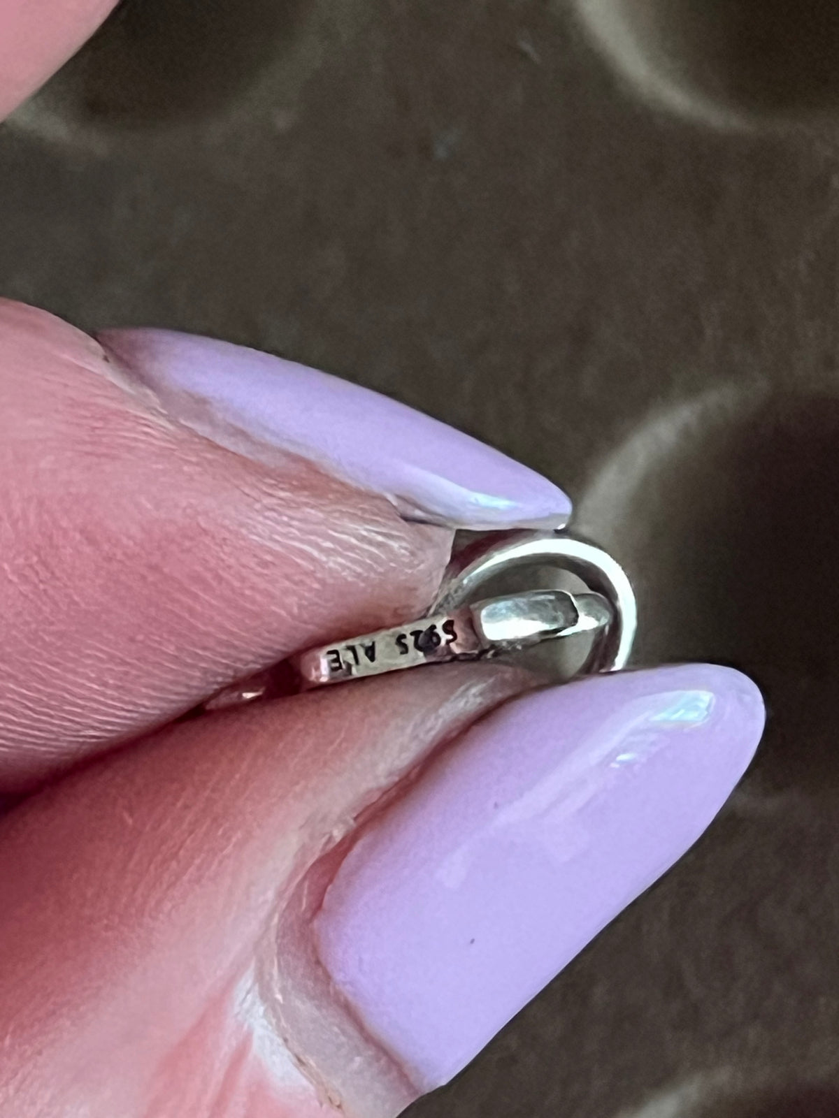 Pandora paved dove charm