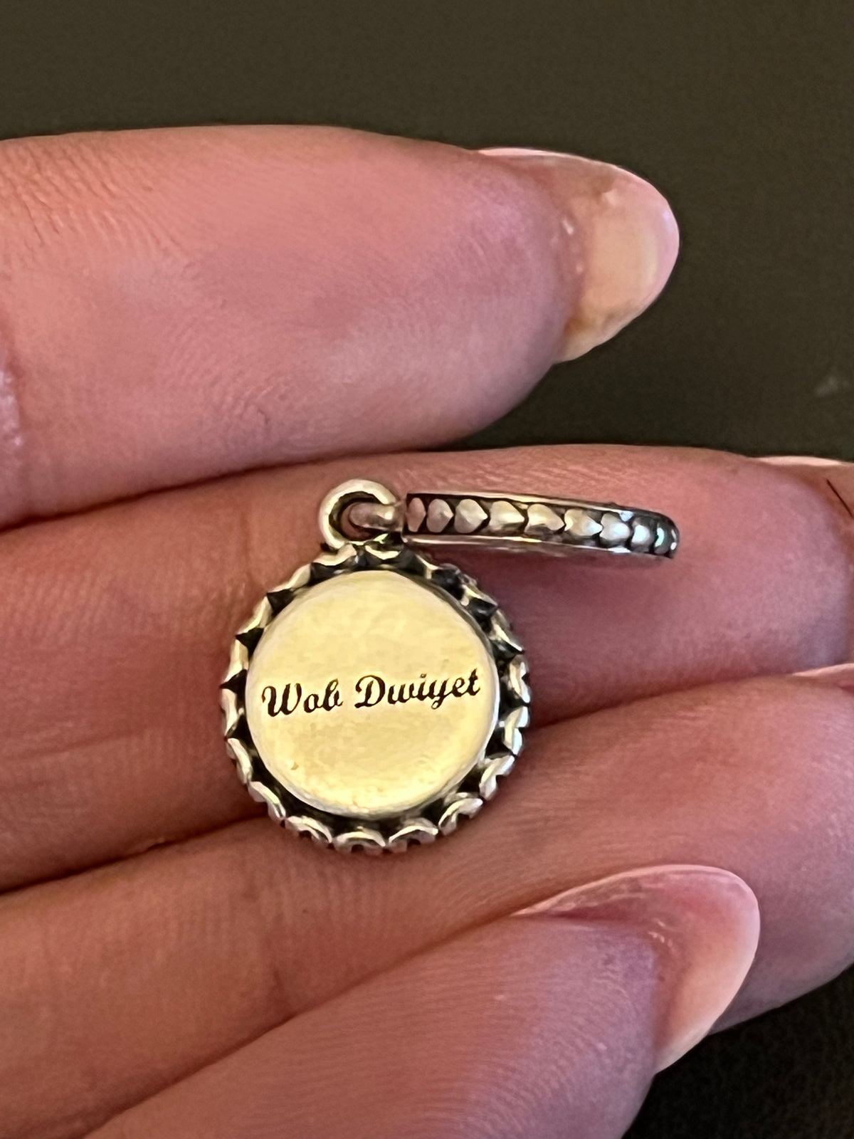 Pandora rare Dominica charm