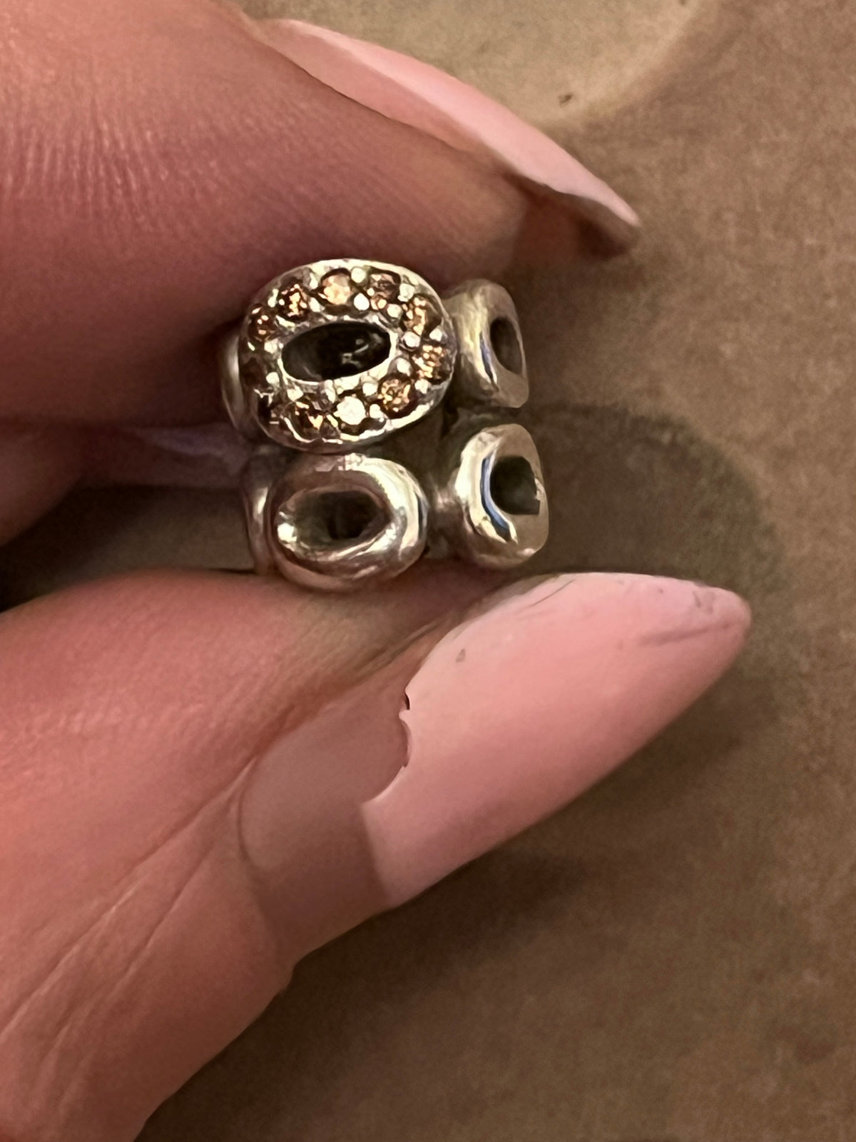 Pandora rare friendship circle charm