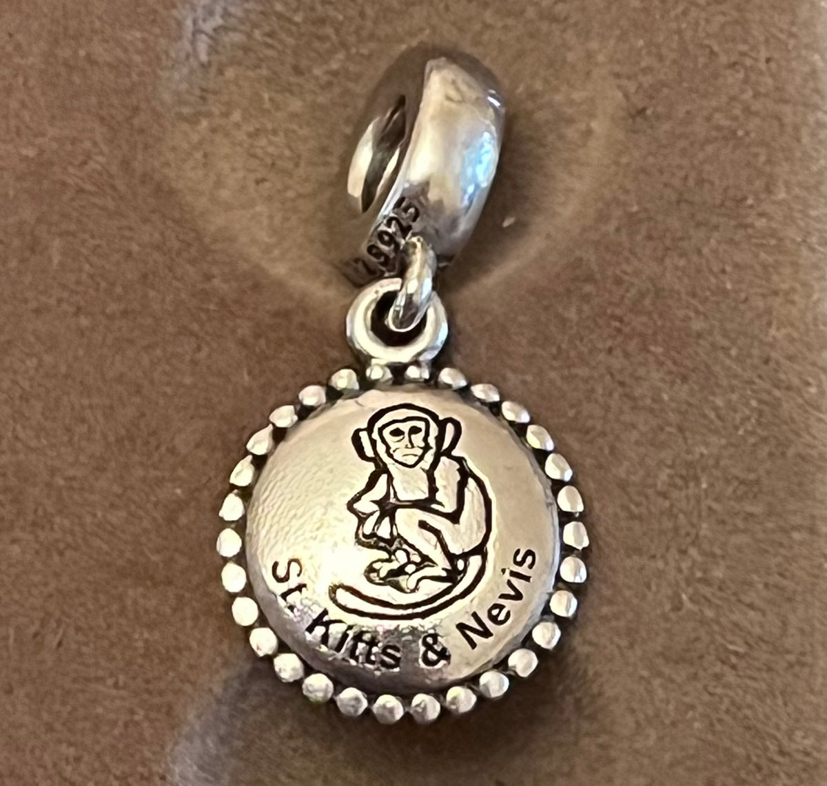 Pandora rare St Kitts and Nevis charm