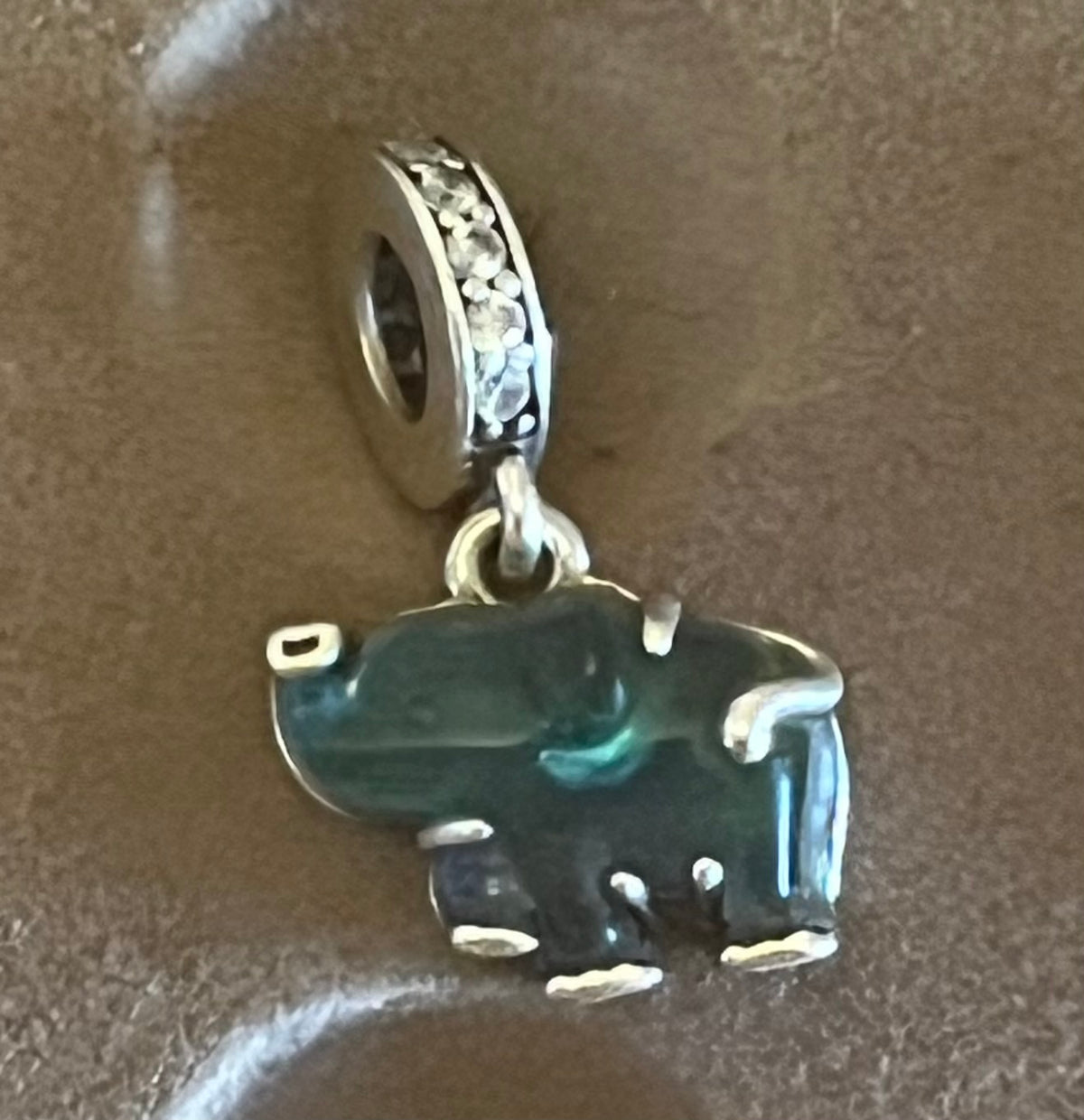 Pandora murano elephant charm