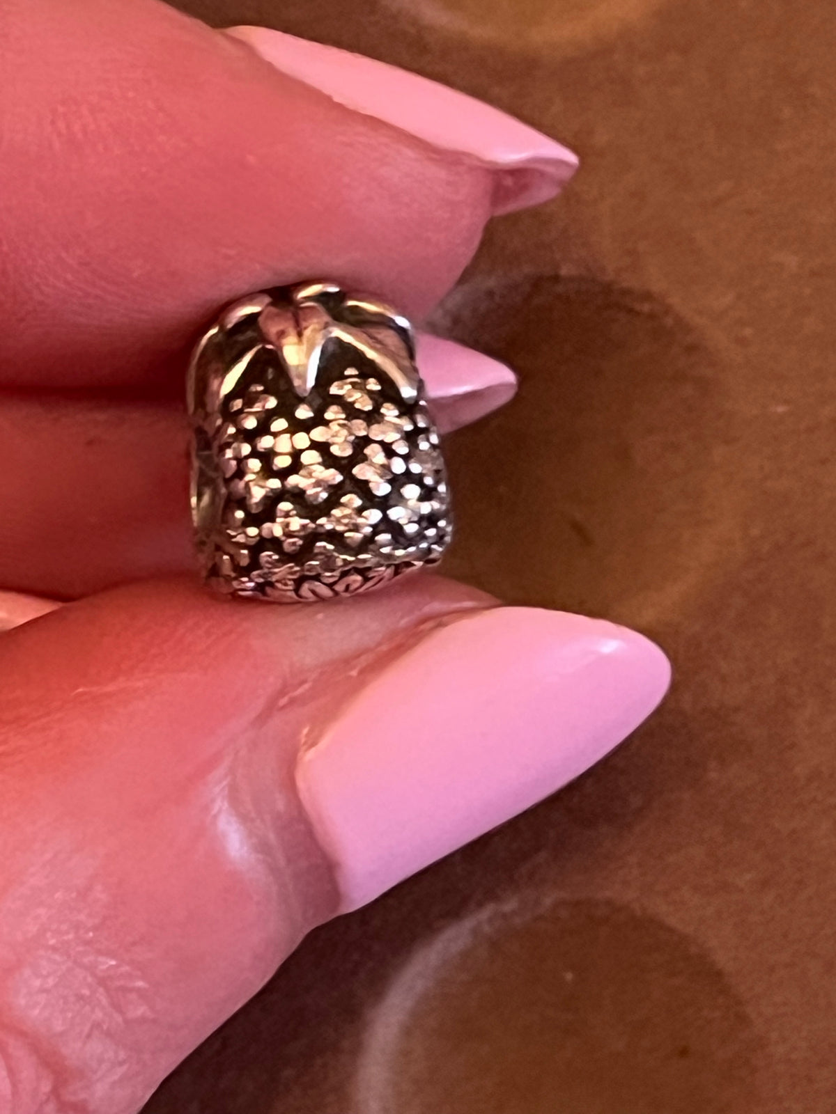 Pandora rare pineapple charm