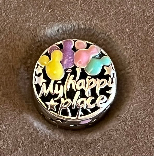 Pandora rare Disney my happy place charm