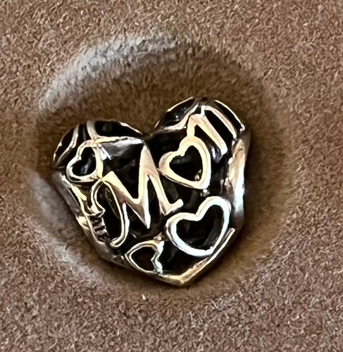 Pandora openwork mum charm