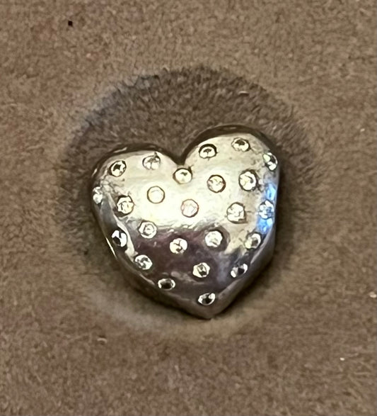 Pandora shimmer heart charm