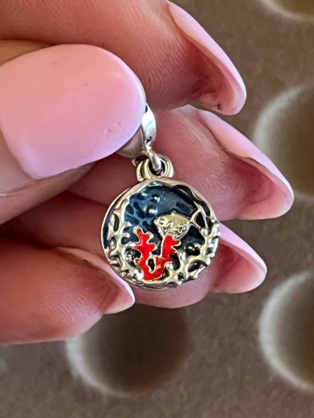 Pandora coral reef charm