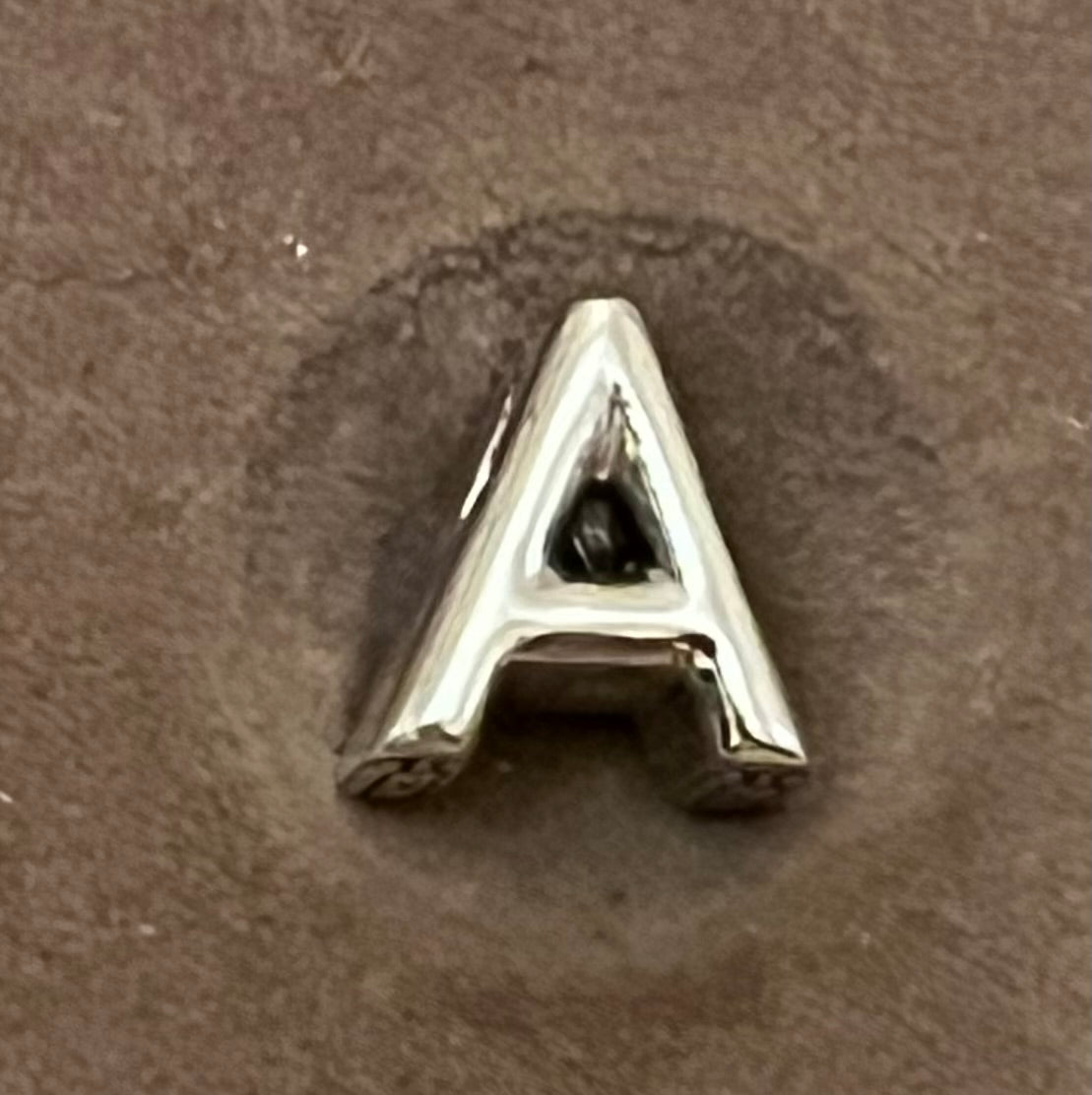Pandora letter A charm