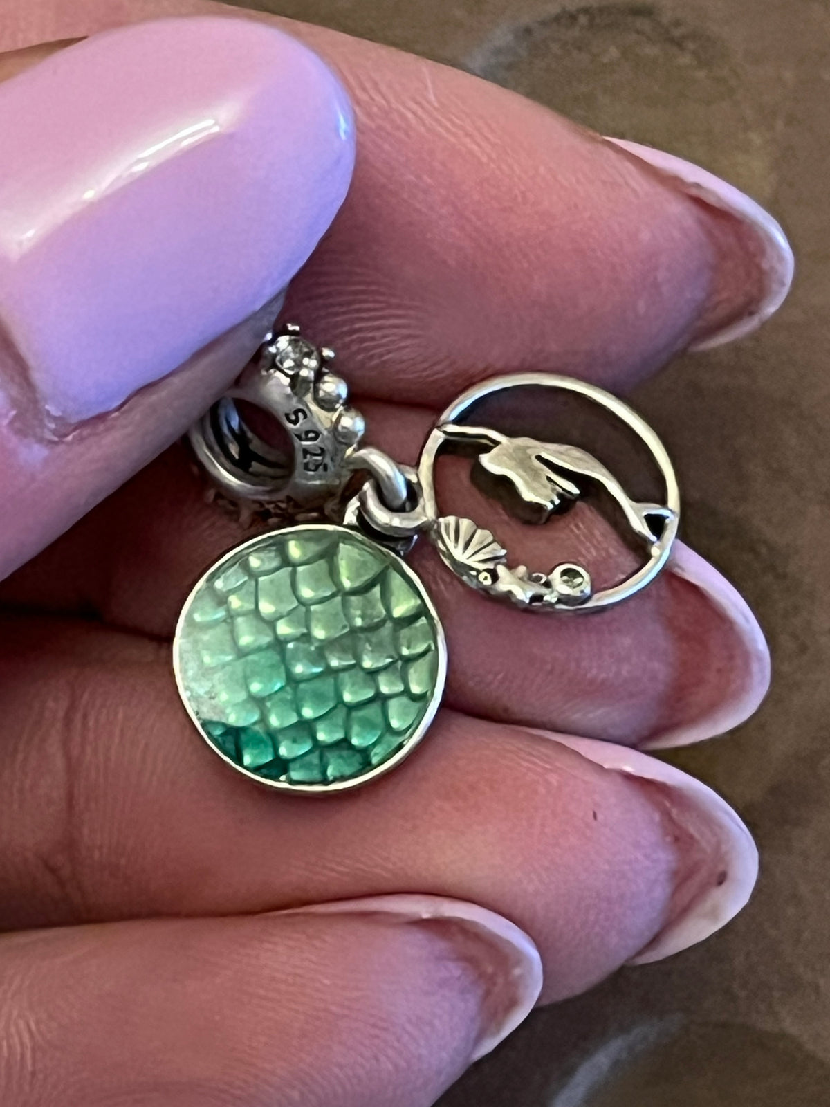 Pandora Disney Ariel charm