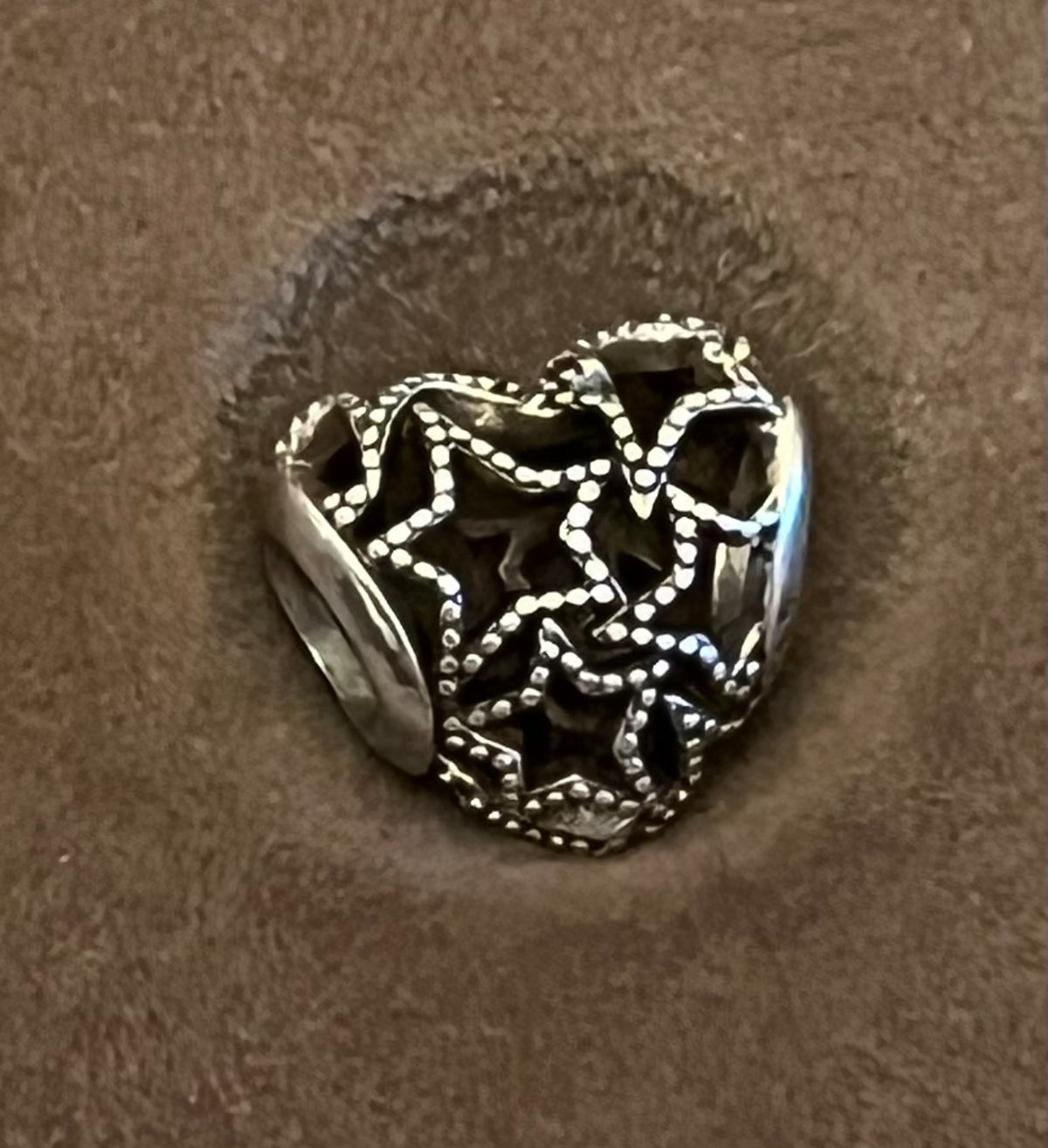 Pandora stars heart charm