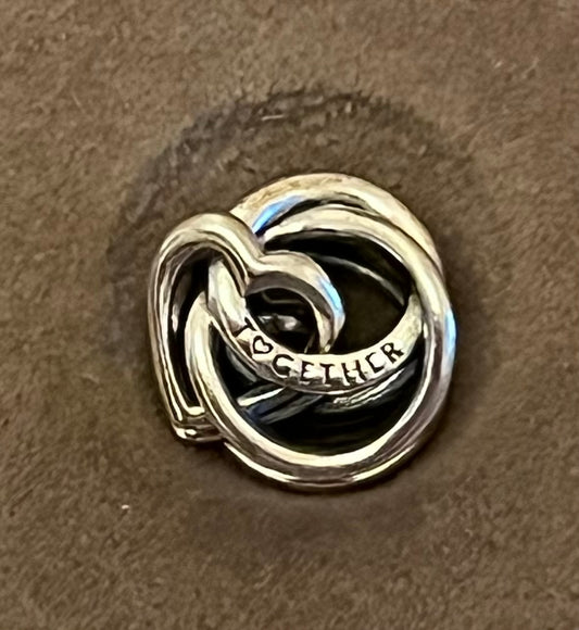 Pandora together forever charm