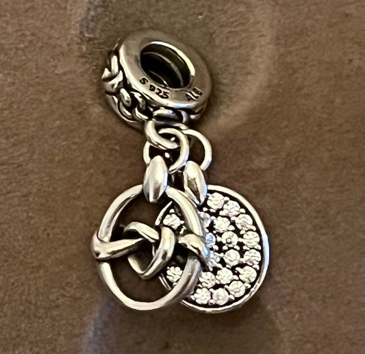 Pandora infinity love dangle charm