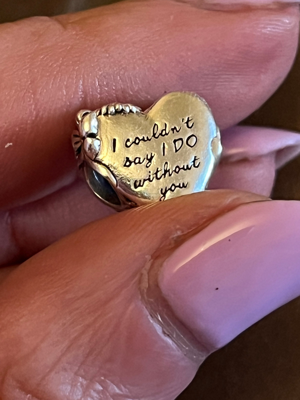 Pandora say I do charm