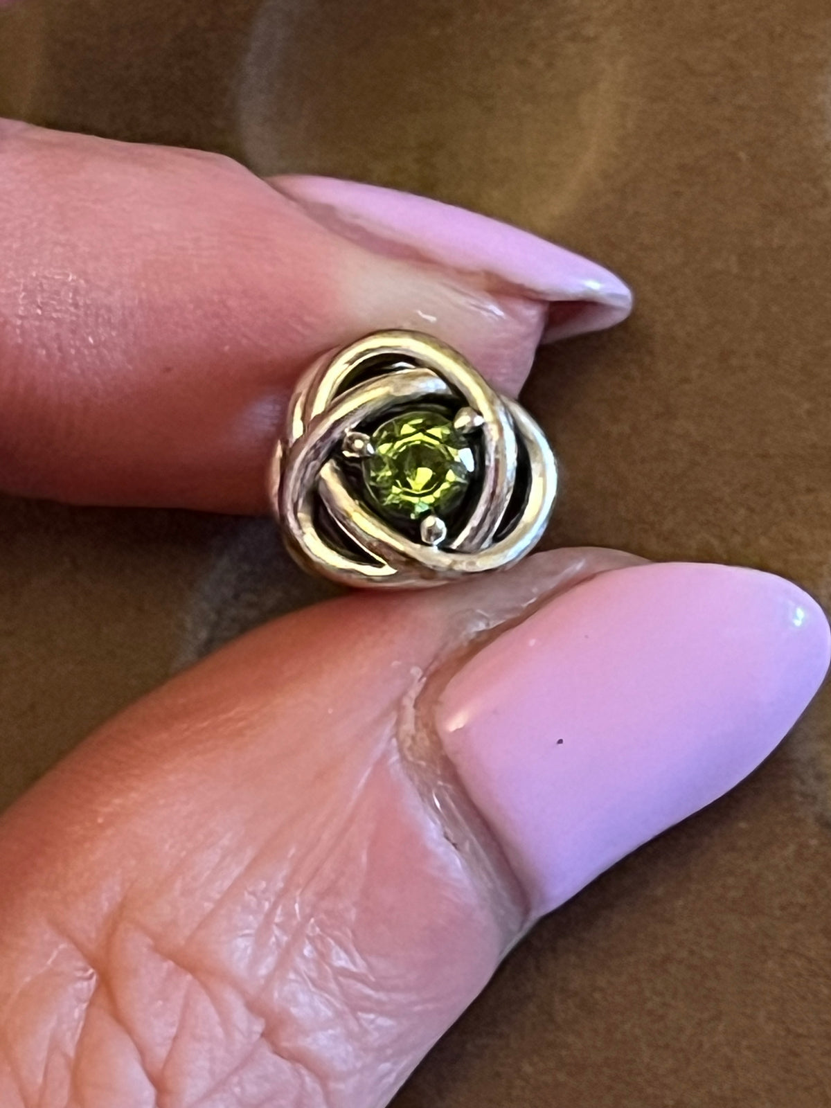 Pandora August birthstone charm