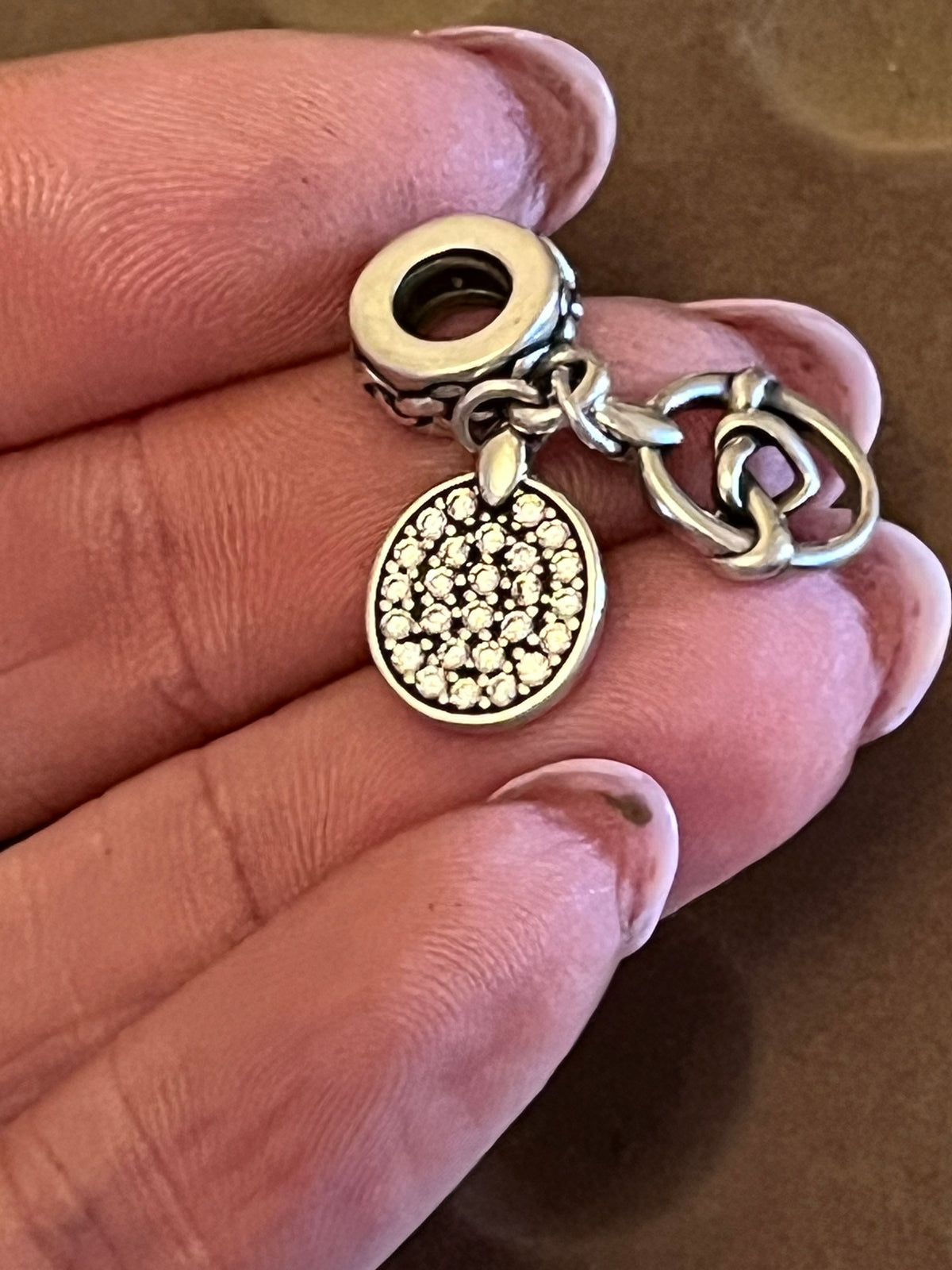 Pandora infinity love dangle charm