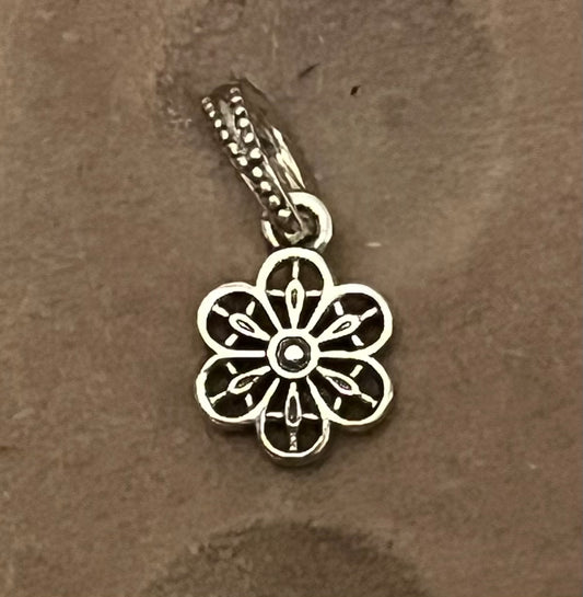 Pandora filigree flower charm
