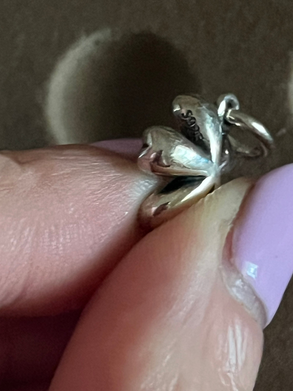 Pandora cherry blossom flower dangle charm