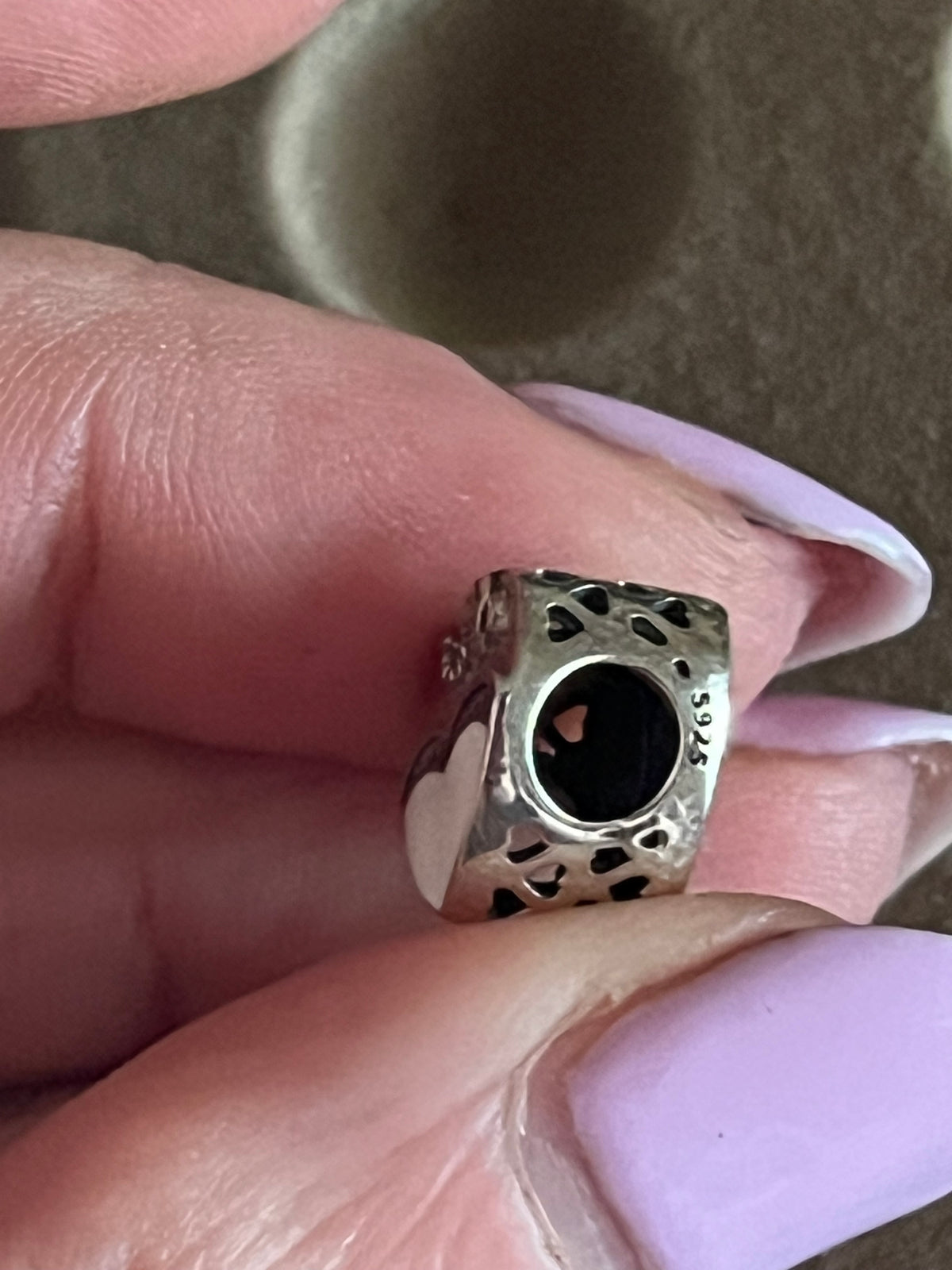 Pandora bride and groom reversible charm