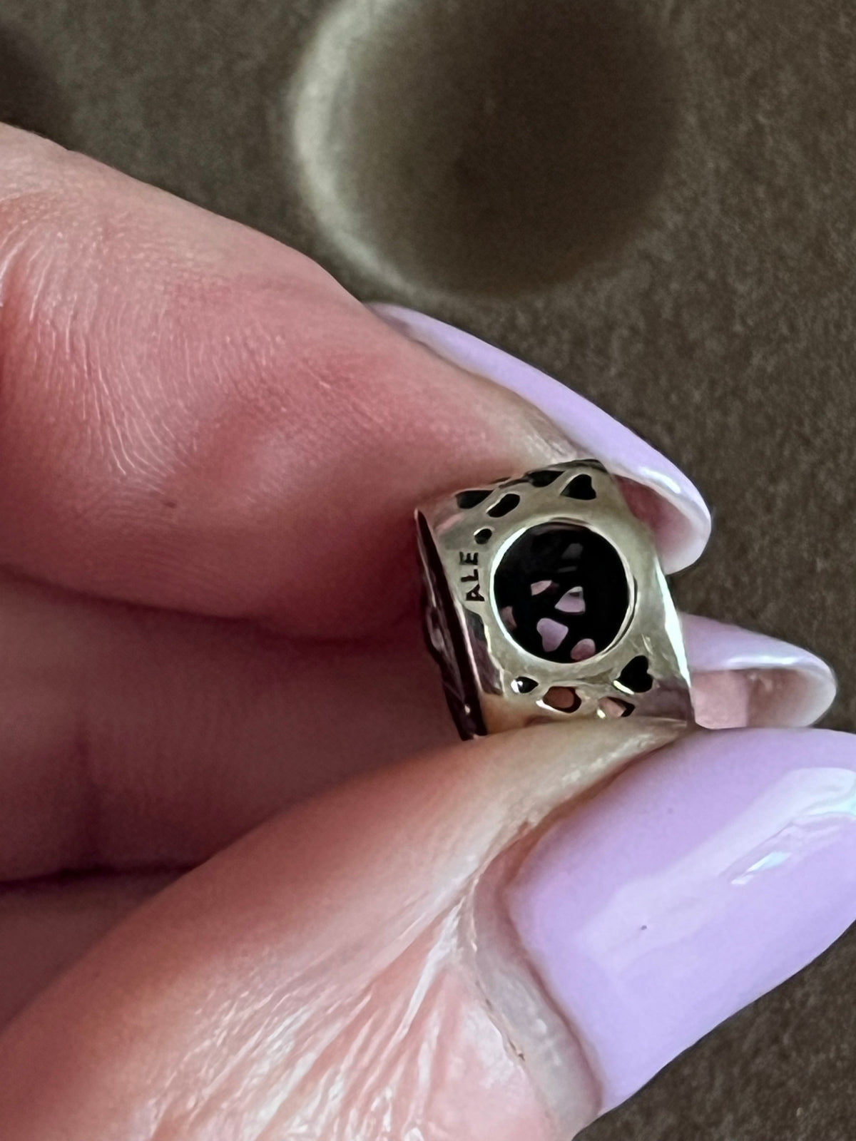 Pandora bride and groom reversible charm