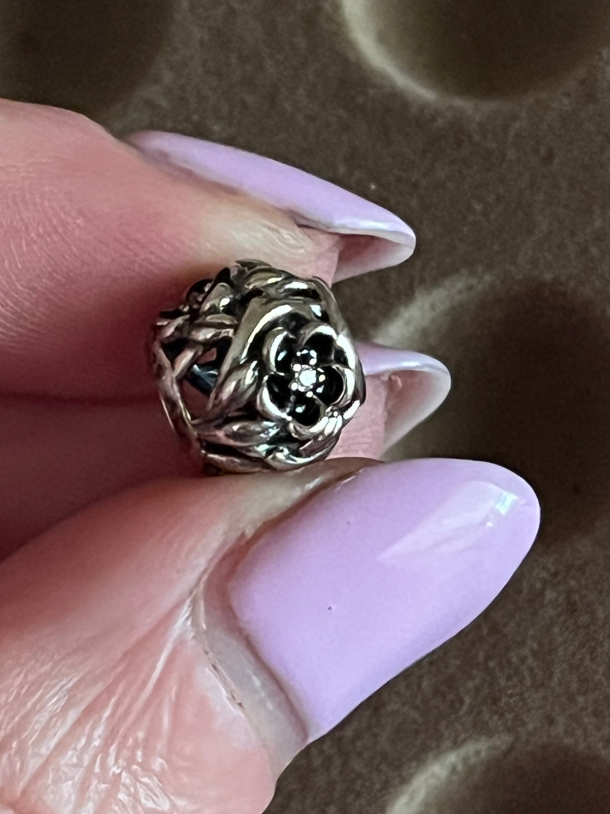 Pandora mystic flower charm