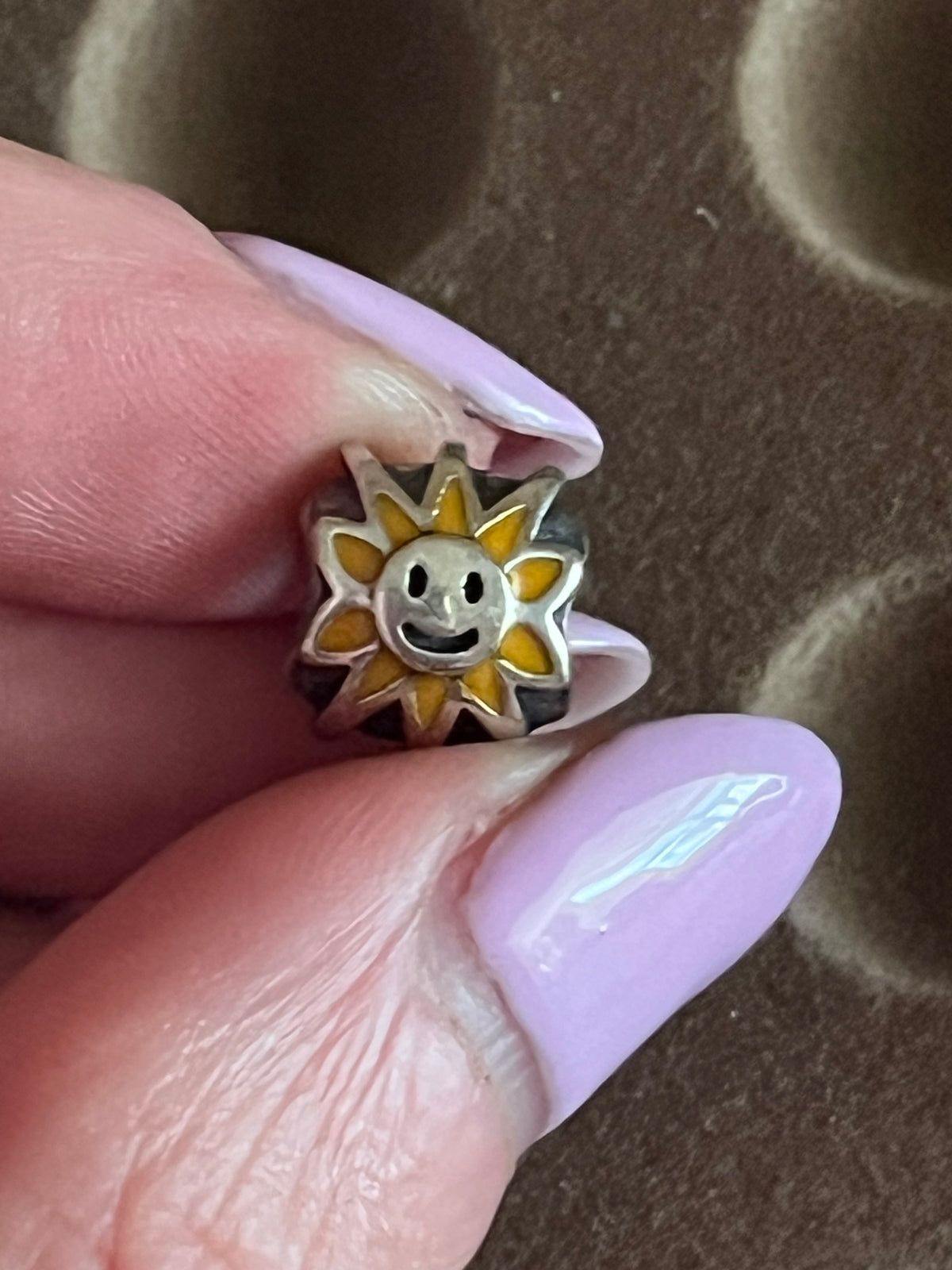 Pandora rare sun charm